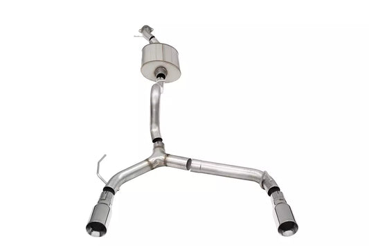 Corsa Performance 21- Ford Bronco 2.7L Cat Back Exhaust Kit MPN COR21208 For Ford Midsize SUV, V6 2021-22