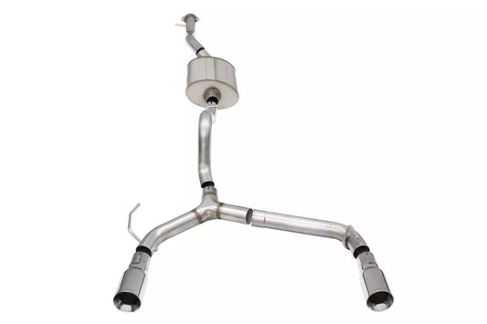 Corsa Performance 21- Ford Bronco 2.7L Cat Back Exhaust Kit MPN COR21210 For Ford Midsize SUV, V6 2021-22