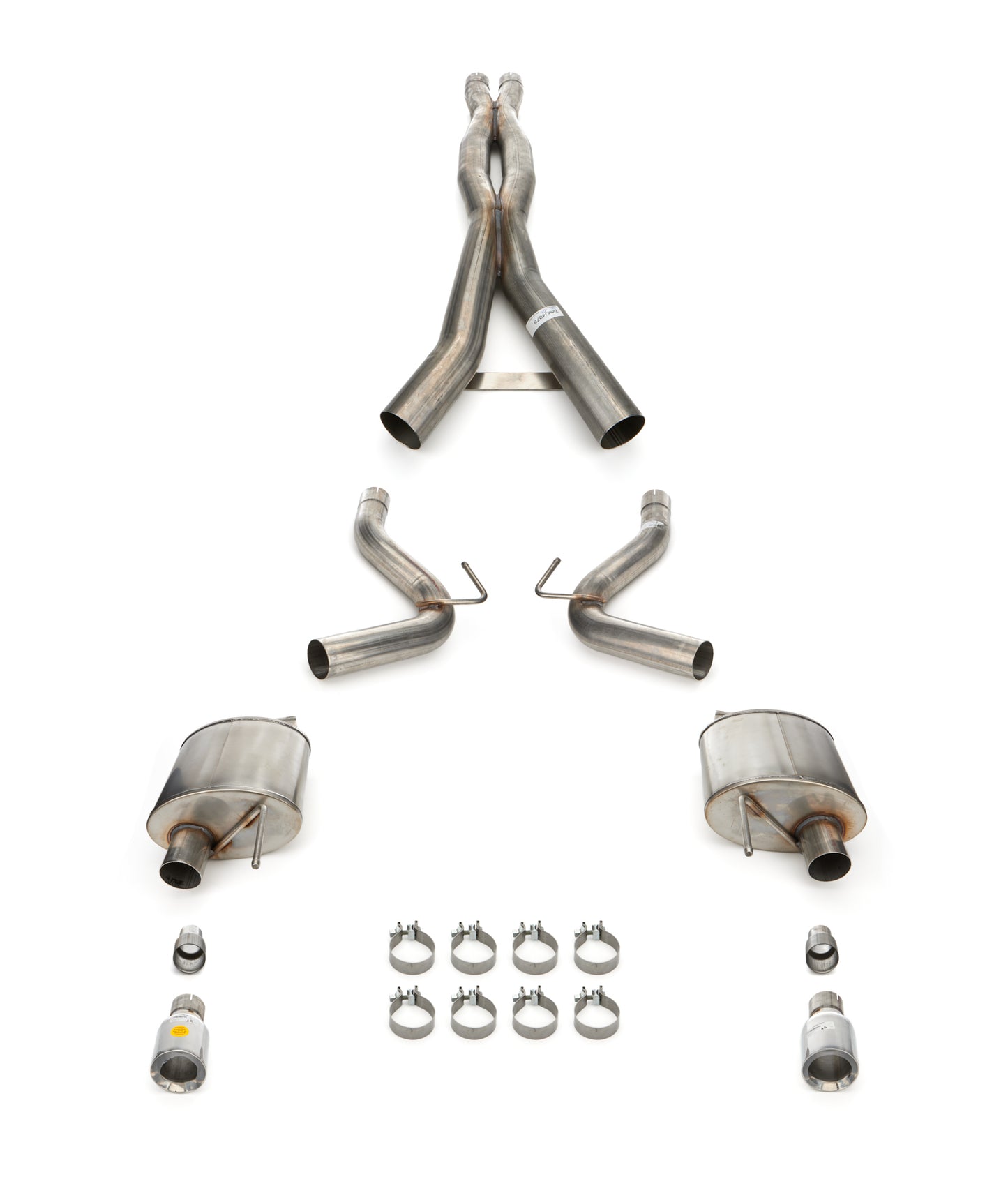 Corsa Performance 24- Mustang 5.0L Cat Back Exhaust MPN COR21251 For Ford Coyote, Mustang 2024
