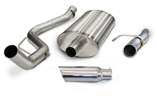 Corsa Performance 11- Ford F150 5.0L Cat Back Exhaust System MPN COR24393 For Ford Coyote, Fullsize Truck 2011-14