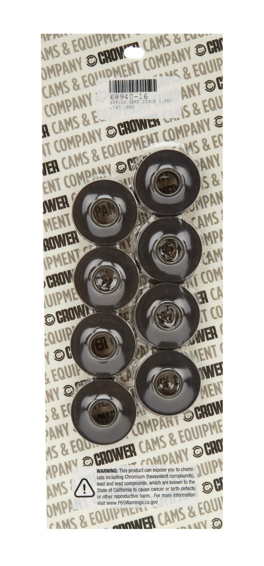 Crower Valve Spring Seat Cups - 1.560 MPN CRO68940-16