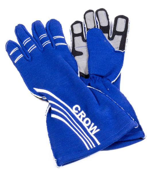 Crow Safety Gear   All Star Glove Blue Large  CRW11823