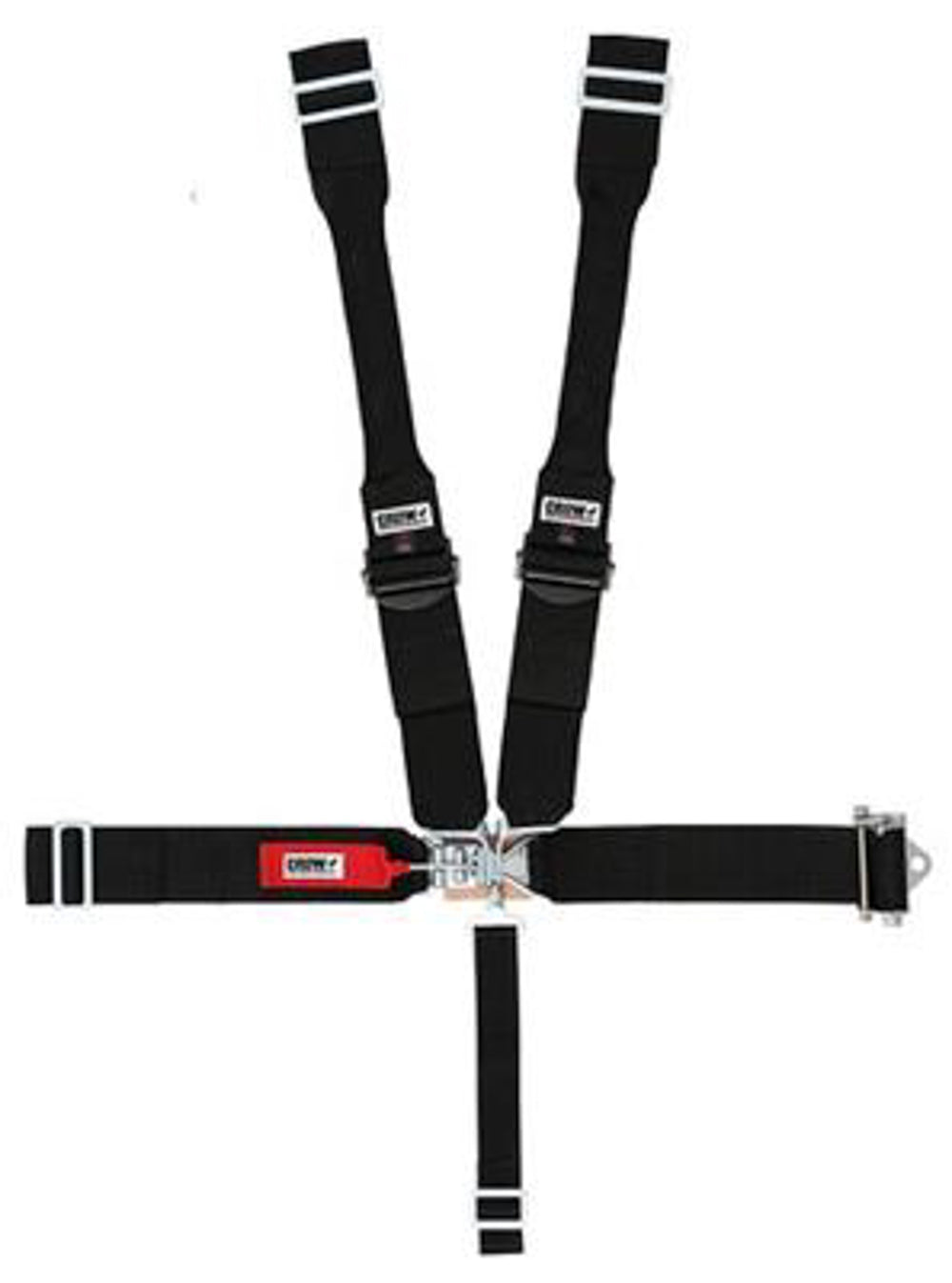Crow Safety Gear Seat Belts 5 Point With Ratchet Left Side 5-Way MPN CRW40084PRB