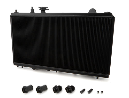 Csf Cooling Radiator 92-00 Honda Civic w/ K-Swap Black MPN CSF2850KB For Honda Civic 1992-2000