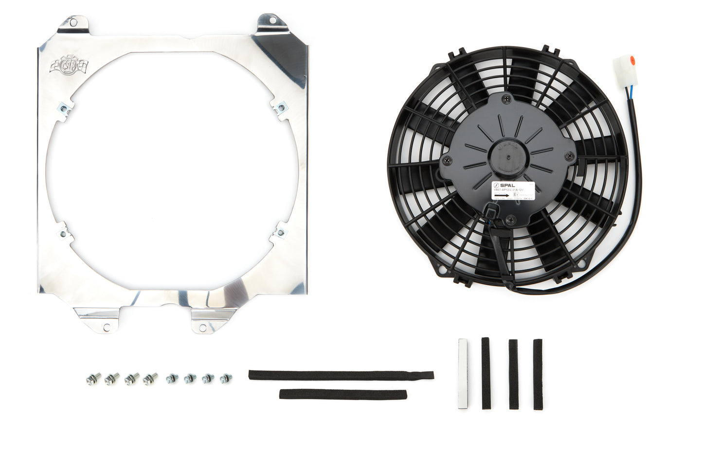 Csf Cooling Fan Shroud/Fan 92-00 Civic Aluminum MPN CSF2858F For Honda Civic 1992-2000