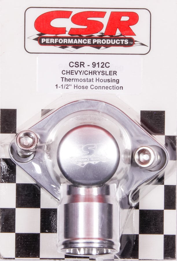 Csr Performance   Swivel Thermostat Hsng. GM & Mopar 1-1/2in Hose  CSI912C