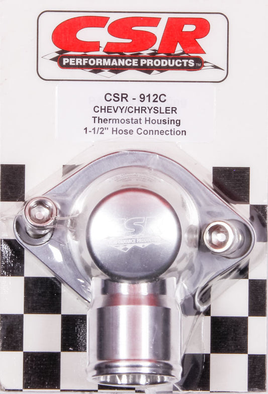 Csr Performance   Swivel Thermostat Hsng. GM & Mopar 1-1/2in Hose  CSI912C