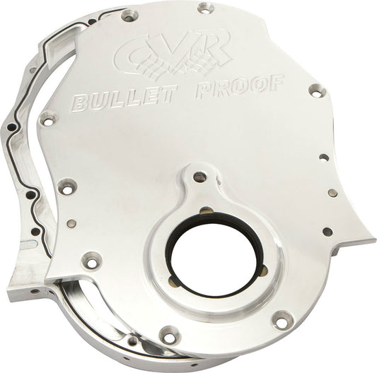 Cvr Performance   BBC Billet Timing Cover 2-Piece - Polished  CVRTC2454CL