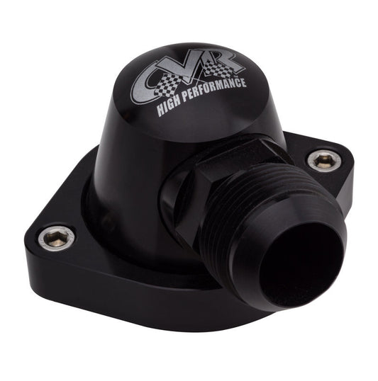 Cvr Performance   Thermostat Housing GM LS w/16AN - Black  CVRTSH5ABK