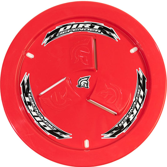 Dirt Defender Racing Products   Wheel Cover Red Vented   DDR10190