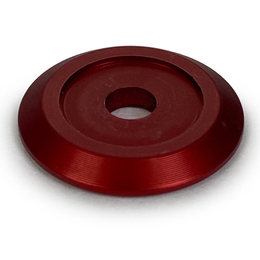 Dirt Defender Racing Products   Body Washer Red Alum (50pk) Anodized  DDR3010