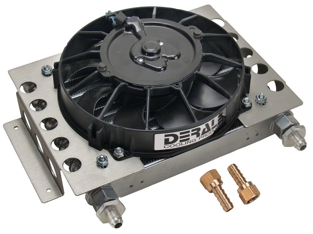 Derale Remote Oil Cooler w/Fan MPN DER13750 For Universal use