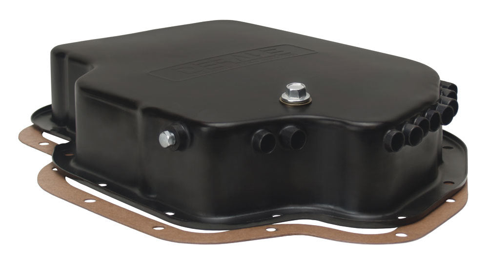 Derale Black Trans Pan GM TH400 Standard Pan MPN DER14201
