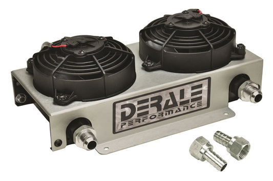 Derale 19 Row Hyper Dual-Cool Remote Cooler (-10AN) MPN DER15845 For Universal use