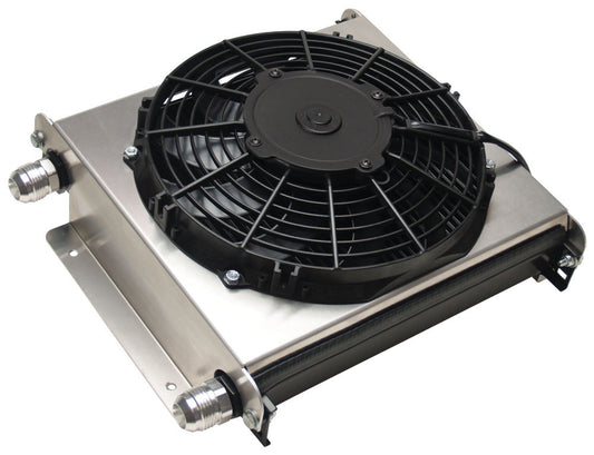 Derale Remote Oil Cooler -12AN w/ Fan MPN DER15876 For Universal use
