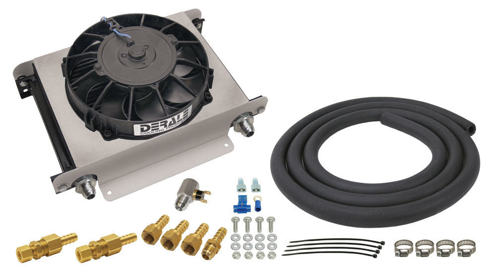 Derale   Hyper-Cool Trans Cooler  Kit -8an  DER15960