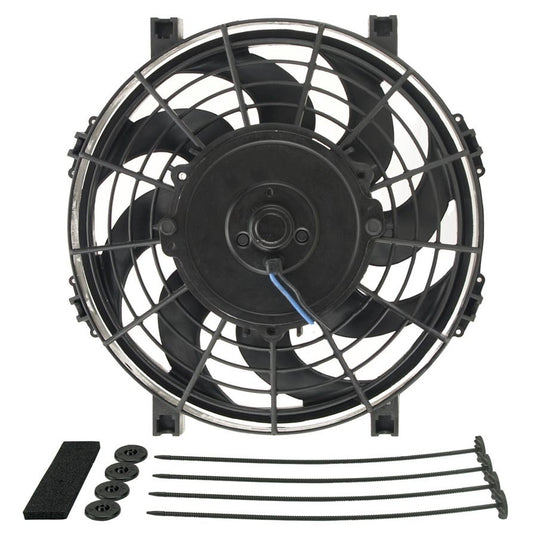 Derale 9in Tornado Electric Fan w/Standard Mounting Kit MPN DER16619