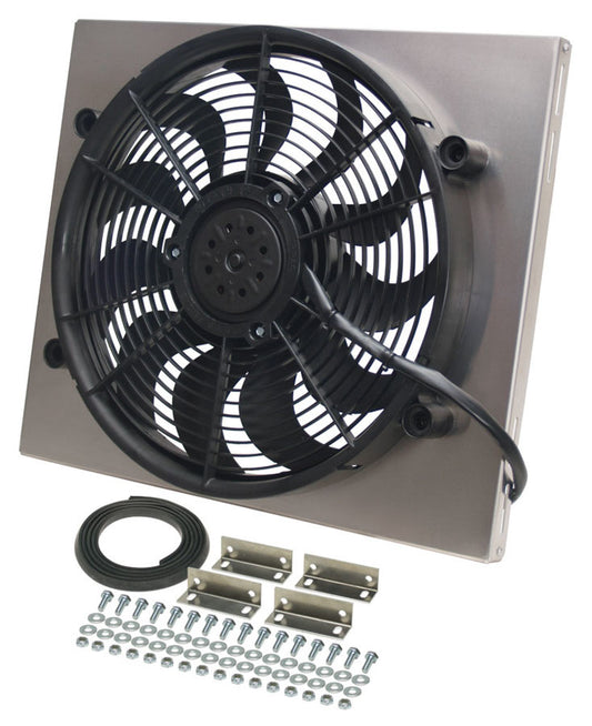 Derale RAD Fan w/Alum Shroud Assembly MPN DER16821