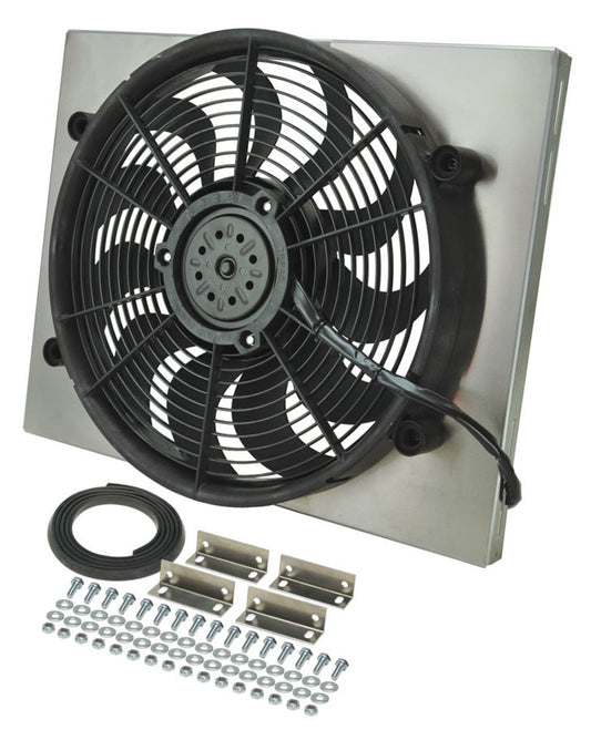 Derale RAD Fan w/Alum Shroud Assembly MPN DER16823