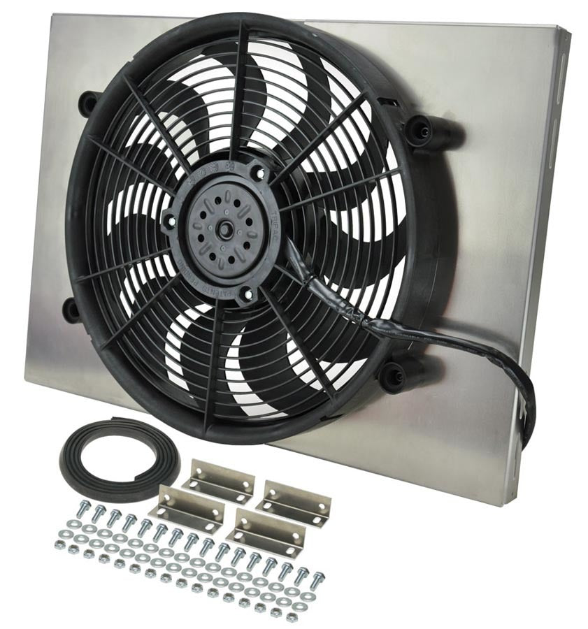 Derale RAD Fan w/Alum Shroud Assembly MPN DER16828