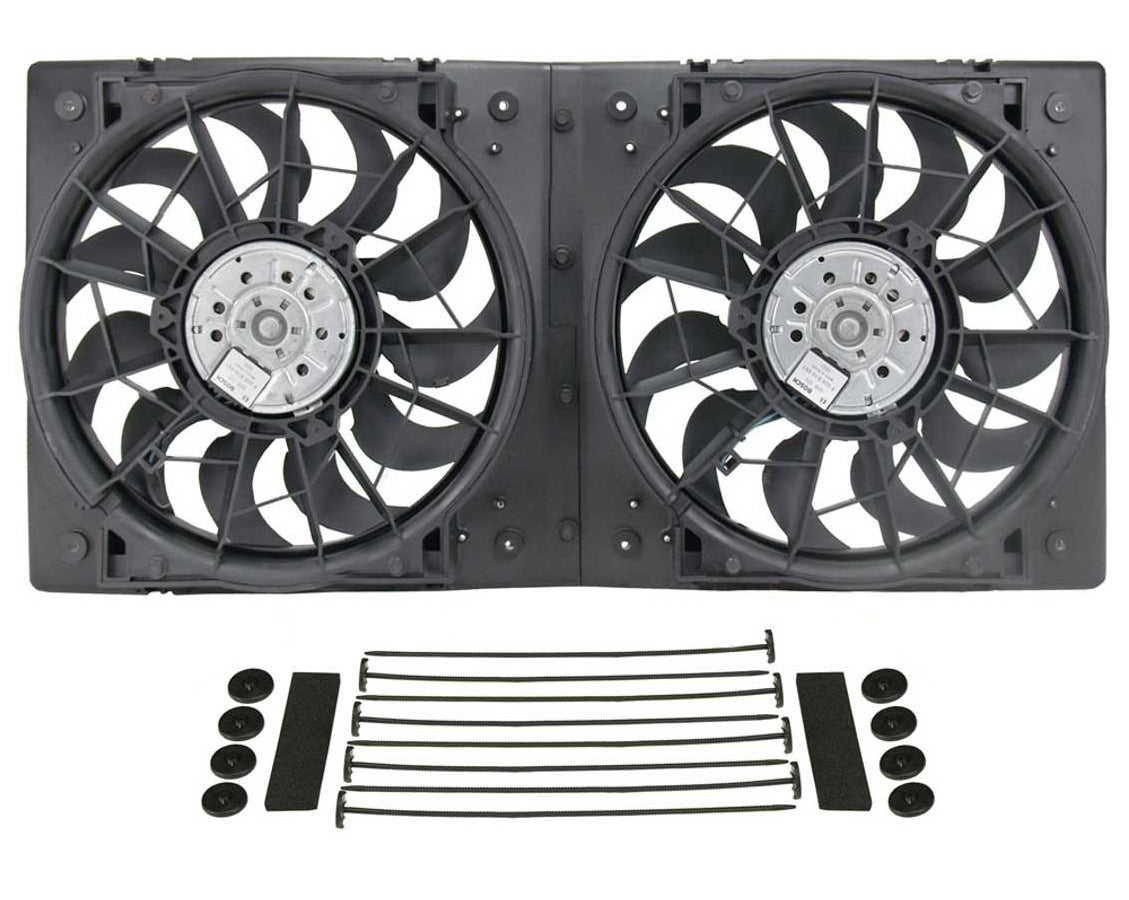 Derale 13in Dual High Output RAD Fans Puller MPN DER16928