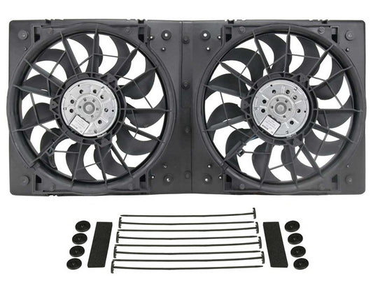 Derale 13in Dual High Output RAD Fans Puller MPN DER16928