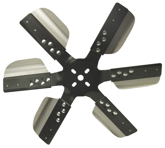 Derale 17in Hd Stainless Flex Fan MPN DER17617 For Universal use Pilot