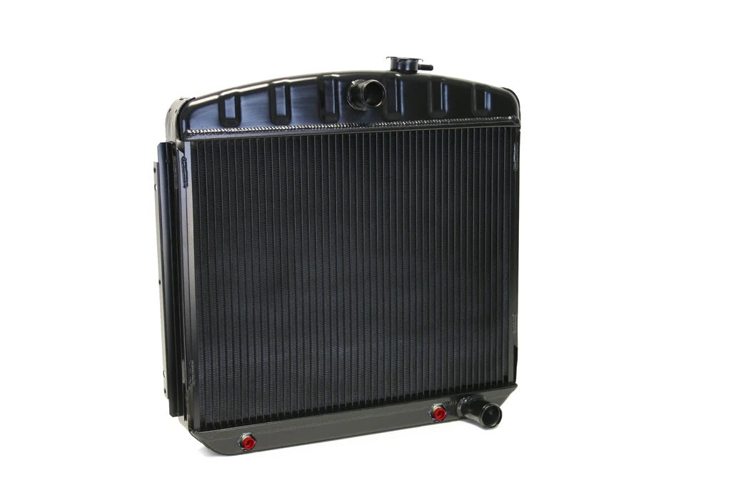Dewitts Radiator Radiator 55-57 Chevy V8 Auto Trans Black MPN DEW32-1239012A For Chevy Fullsize 1955-57