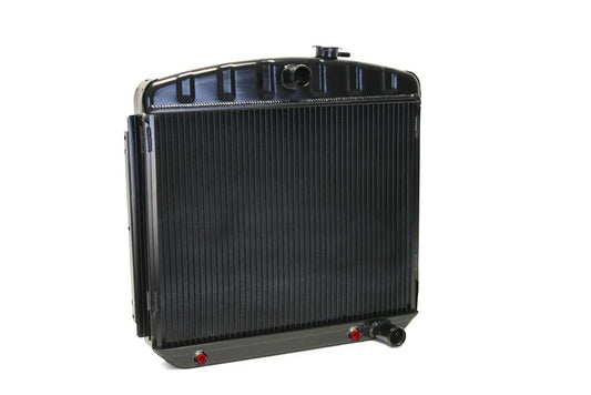 Dewitts Radiator Radiator 55-57 Chevy V8 Auto Trans Black MPN DEW32-1239012A For Chevy Fullsize 1955-57