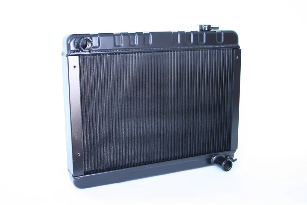 Dewitts Radiator Radiator C-10 Truck 63-66 Man Trans Black MPN DEW32-1239017M For GM Fullsize Truck 1963-66