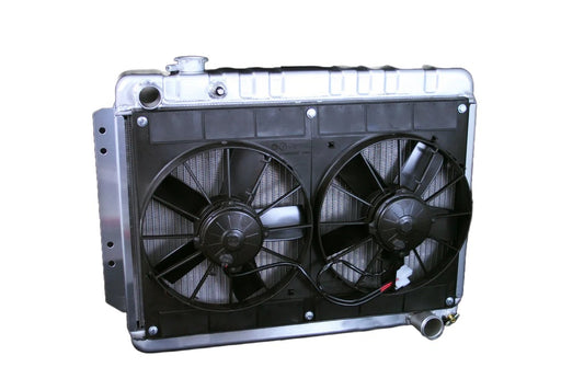 Dewitts Radiator Radiator w/Fans Impala 59-64 Manual Trans Raw MPN DEW32-4139015M For GM B-Body 1959-64