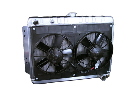 Dewitts Radiator Radiator w/Fans Impala 65-70 Auto Trans Raw MPN DEW32-4139016A For GM B-Body 1965-70