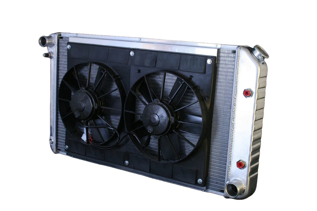 Dewitts Radiator Radiator w/Fans Nova 73-74 Auto Trans Raw MPN DEW32-4139035A For GM 1973-74