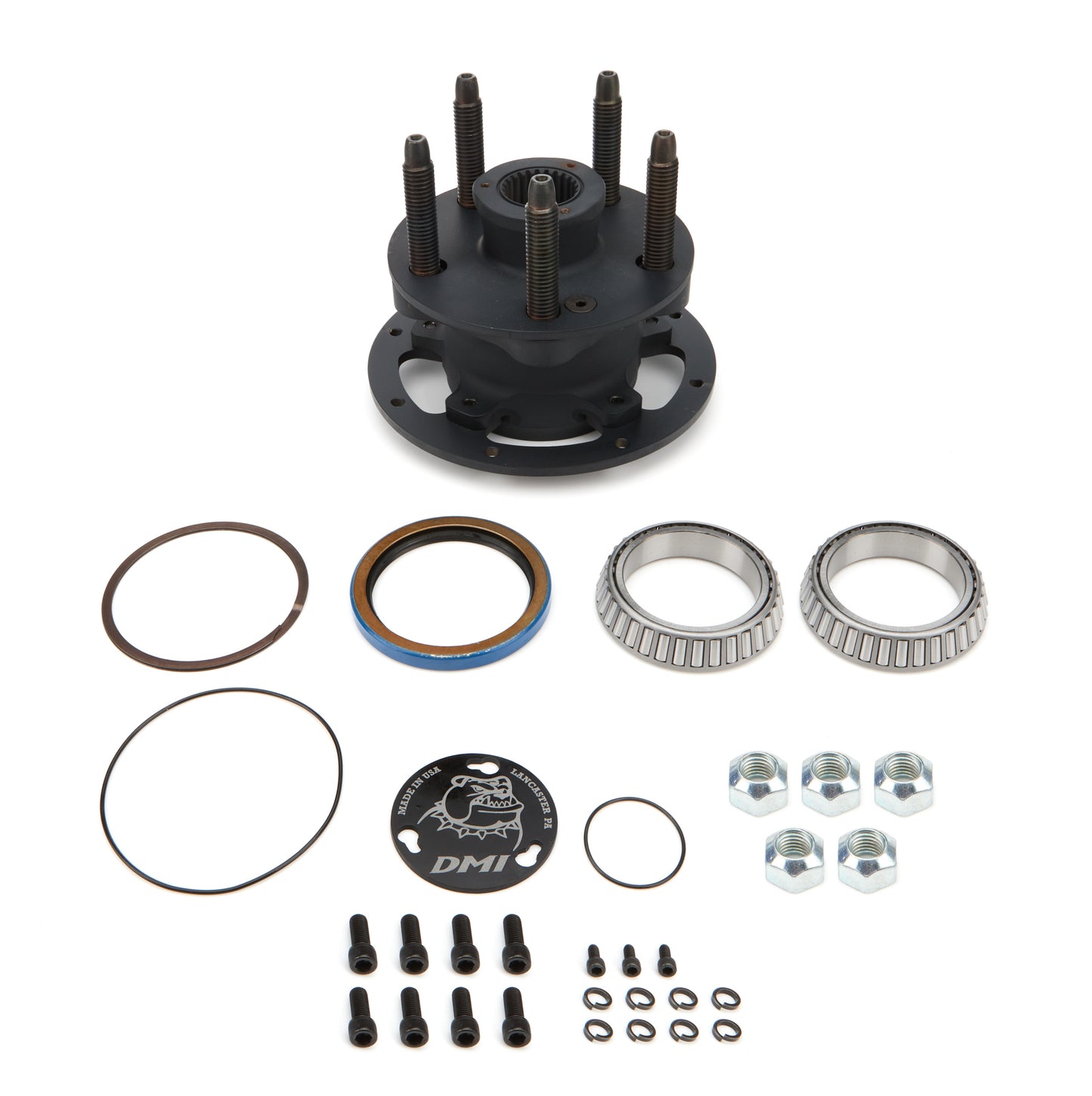 Diversified Machine   Billet Hubs 5 On 5 Assy Complete  DMICRC-2030
