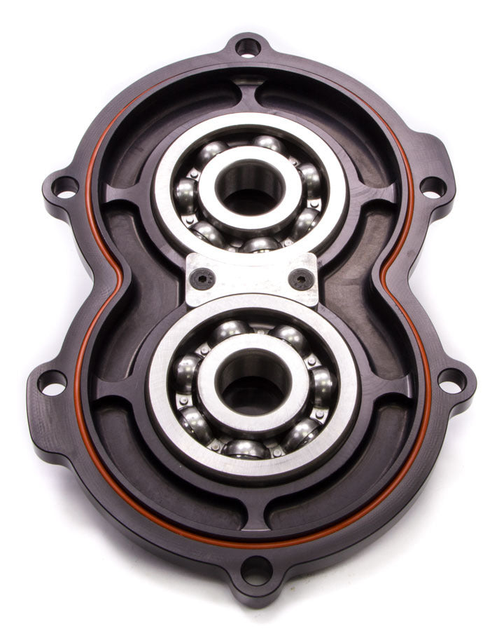 Diversified Machine Billet Alum Rear Cover w/Bearings Black MPN DMIRRC-1386B