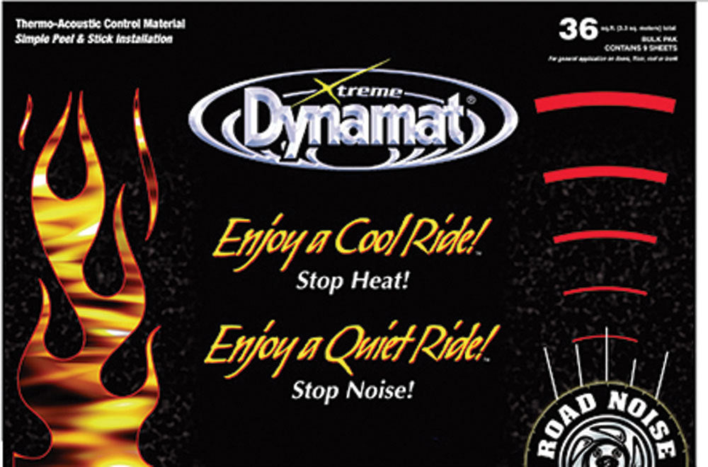 Dynamat Dynamat Extreme Mega Pak 9 Sheets 24in x 48in MPN DMT10465