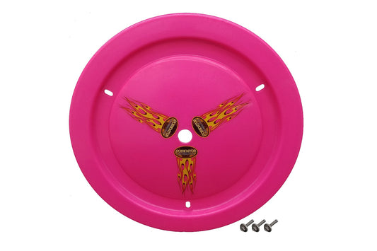 Dominator Race Products   Wheel Cover Bolt-On Pink Real Style  DOM1006-B-PK