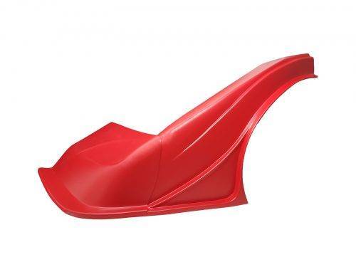 Dominator Race Products   Dominator Outlaw L/M Left Nose/Flare Red  DOM2001-RD