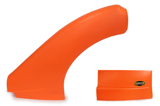 Dominator Race Products Dominator Late Model Flare Left Flou Orange MPN DOM2302-FLO-OR Dirt Late Model