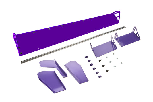 Dominator Race Products   Plastic Spoiler 8x72in LM Purple  DOM920-PU