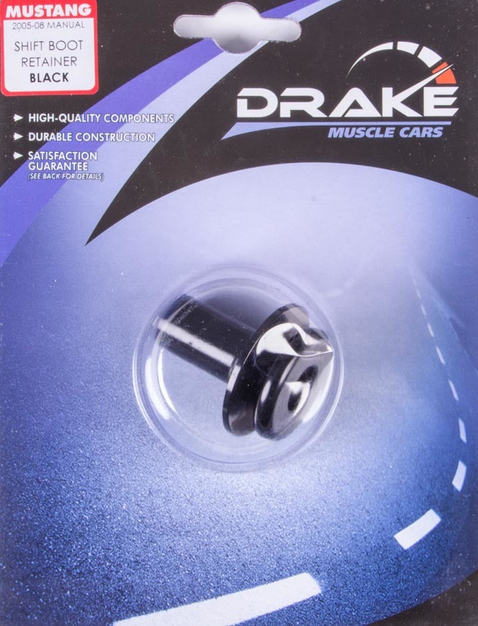 Drake Automotive Group   Shifter Boot Retainer Black 05-09 Mustang  DRA5R3Z-7213-BRBK