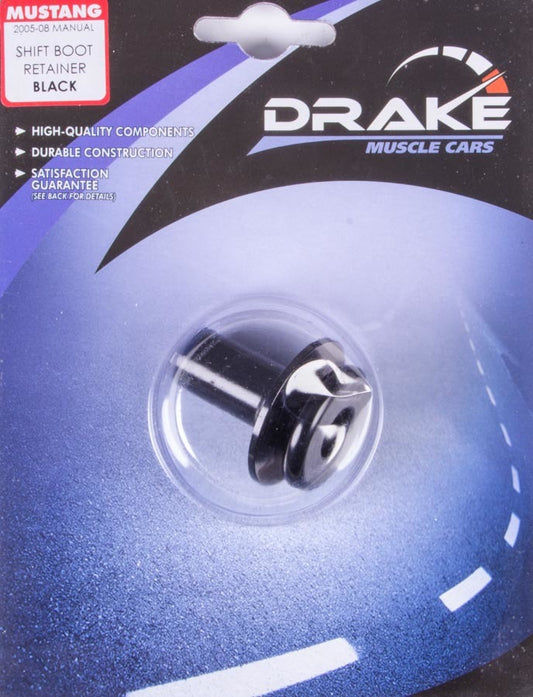 Drake Automotive Group   Shifter Boot Retainer Black 05-09 Mustang  DRA5R3Z-7213-BRBK