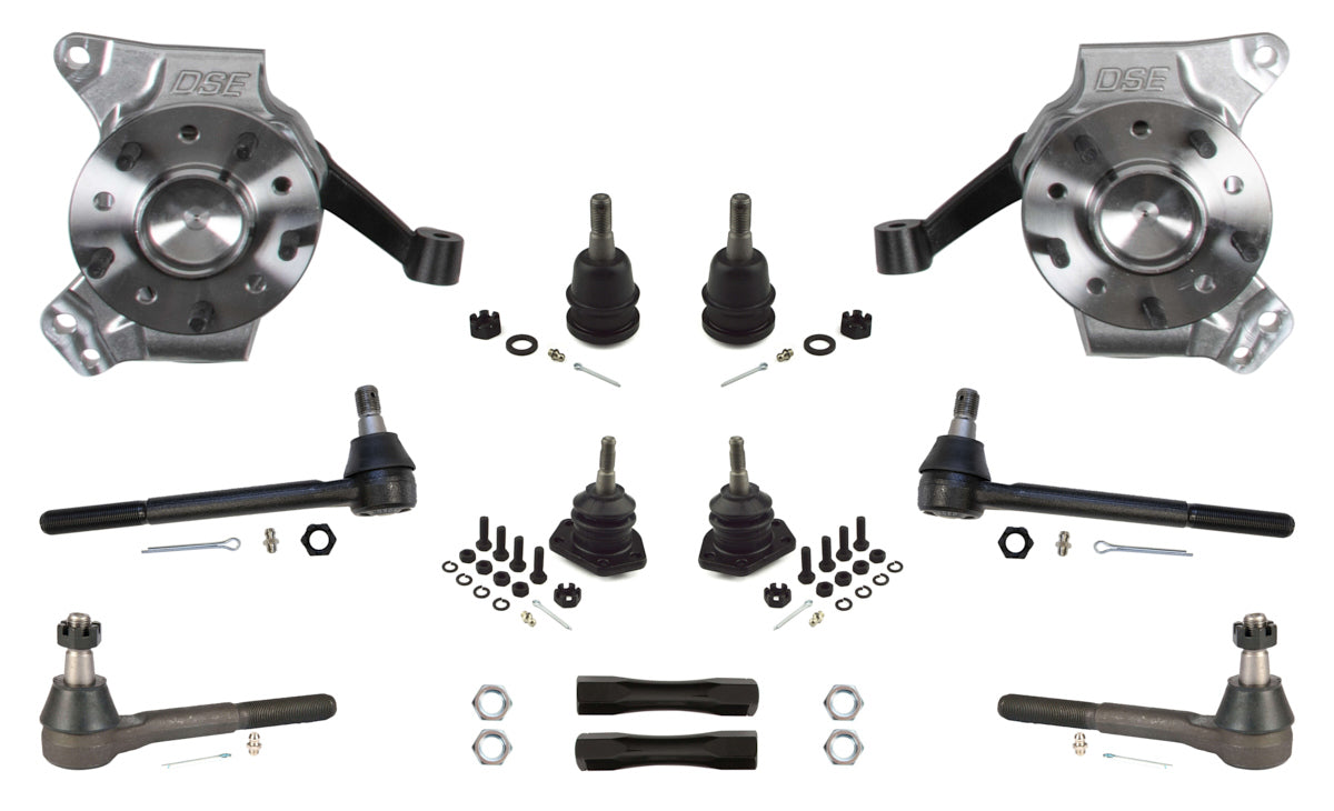Detroit Speed Engineering Front Drop Spindle Kit 67-70 C10 Truck MPN DSE032092DS For GM Fullsize Truck 1967-70