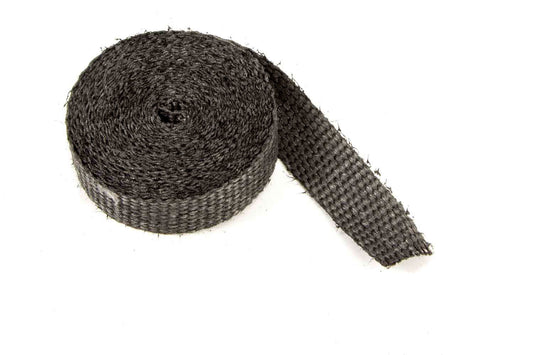 Design Engineering   1in x 15' Exhaust Wrap Black Glass  DSN10120