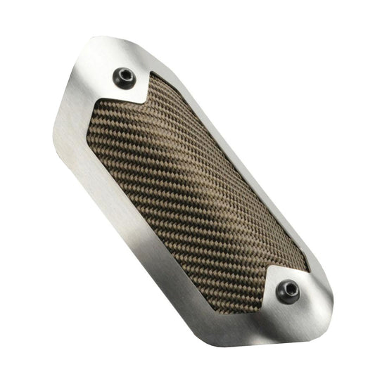 Design Engineering Flexible Heat Shield 3.5 inx6.5in Brushed/Titanim MPN DSN10901