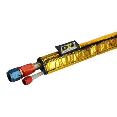 Design Engineering Heat Shroud GOLD 2in to 2.5in x 36in MPN DSN10924