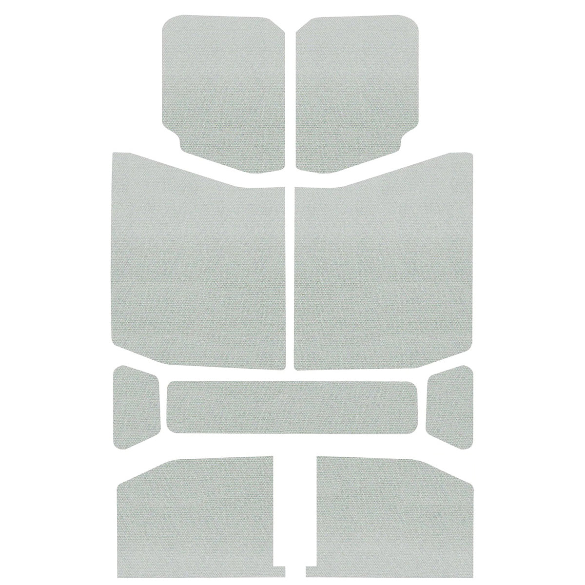 Design Engineering   Jeep JL 4 DR 18-   Headl iner Kit White 9pc  DSN50170