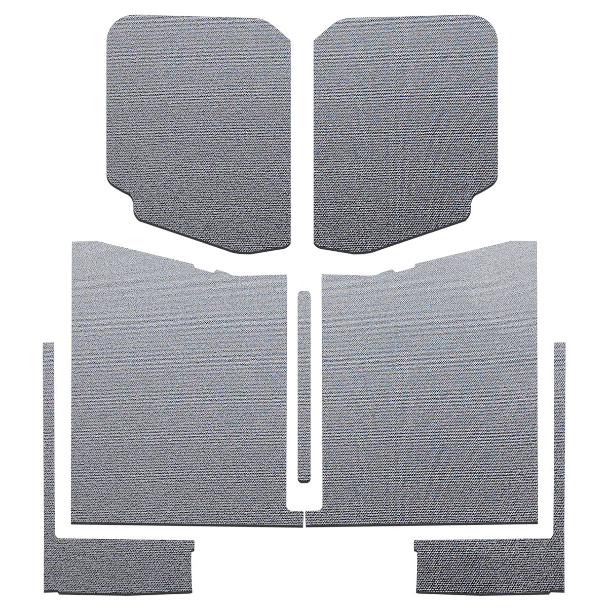 Design Engineering 20- Gladiator Headline r Kit Gray 7 Pieces MPN DSN50184 For Jeep Gladiator 2020-22