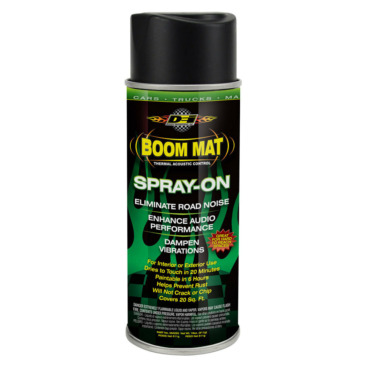 Design Engineering   Spray On Boom Mat Sound Deadner 18oz  DSN50220