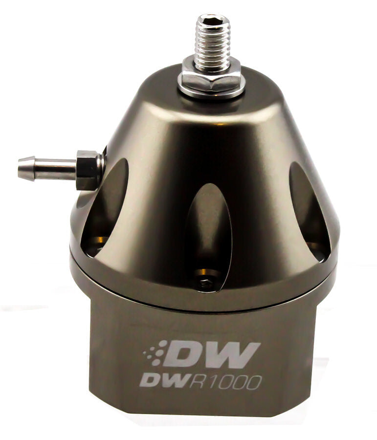 Deatschwerks Fuel Pressure Regulator Adj. Titanium Finish MPN DWK6-1000-FRT